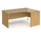 Harlow Panel End Ergonomic Corner Desk